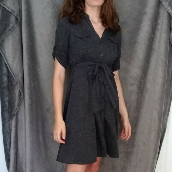 empire waist jersey dress